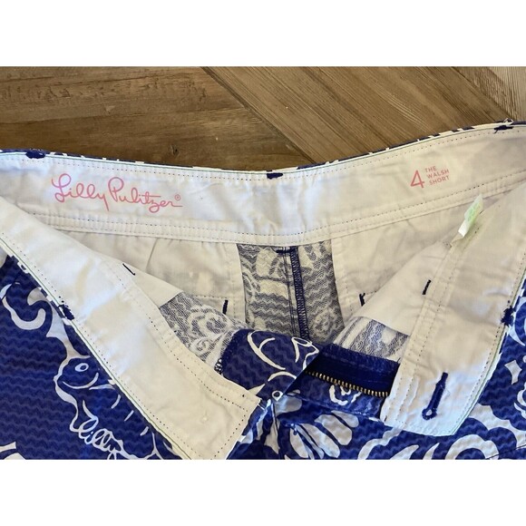 Lilly Pulitzer Lot of 2 The Walsh Shorts‎ Size 4 - Picture 12 of 15